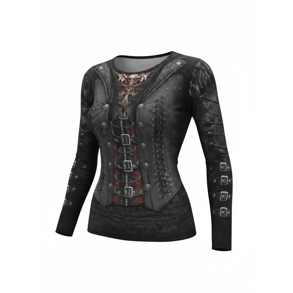 Women’s Long Sleeve Spiral Top